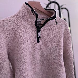 XS PINK Cream Sherpa
